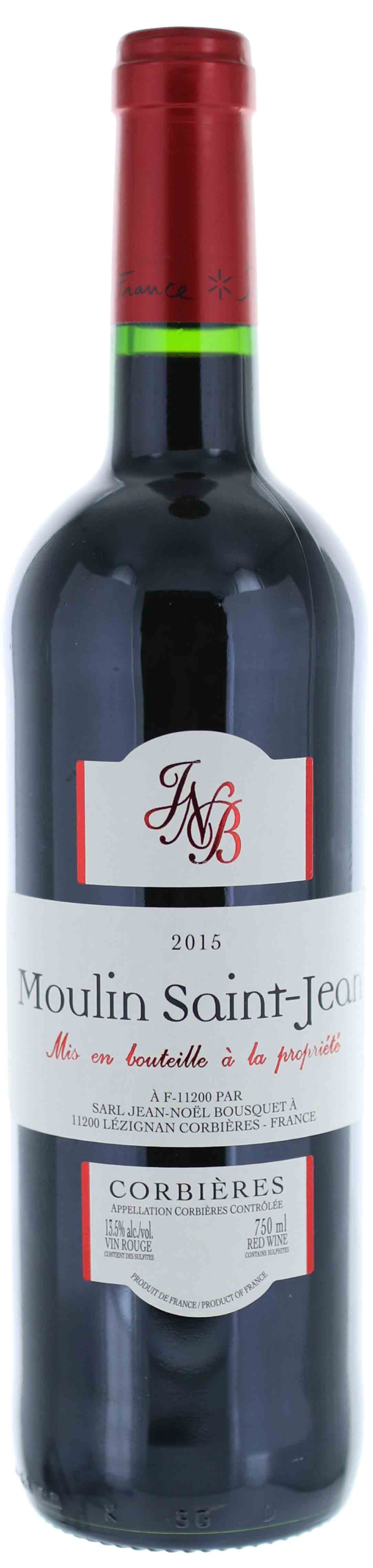 Corbières Moulin Saint Jean Domaine du Grand Moulin 2017