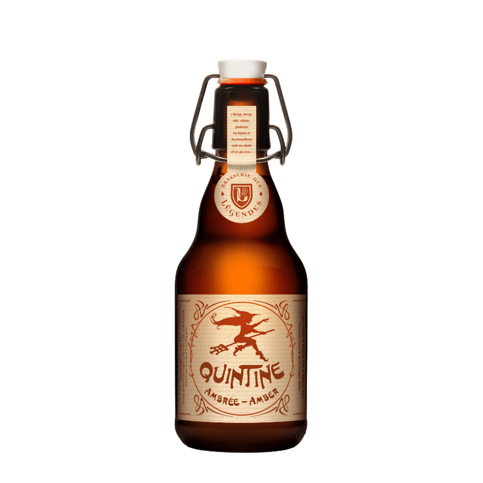 Quintine Ambrée - Brasserie des Légendes - 33cl - 8,5%