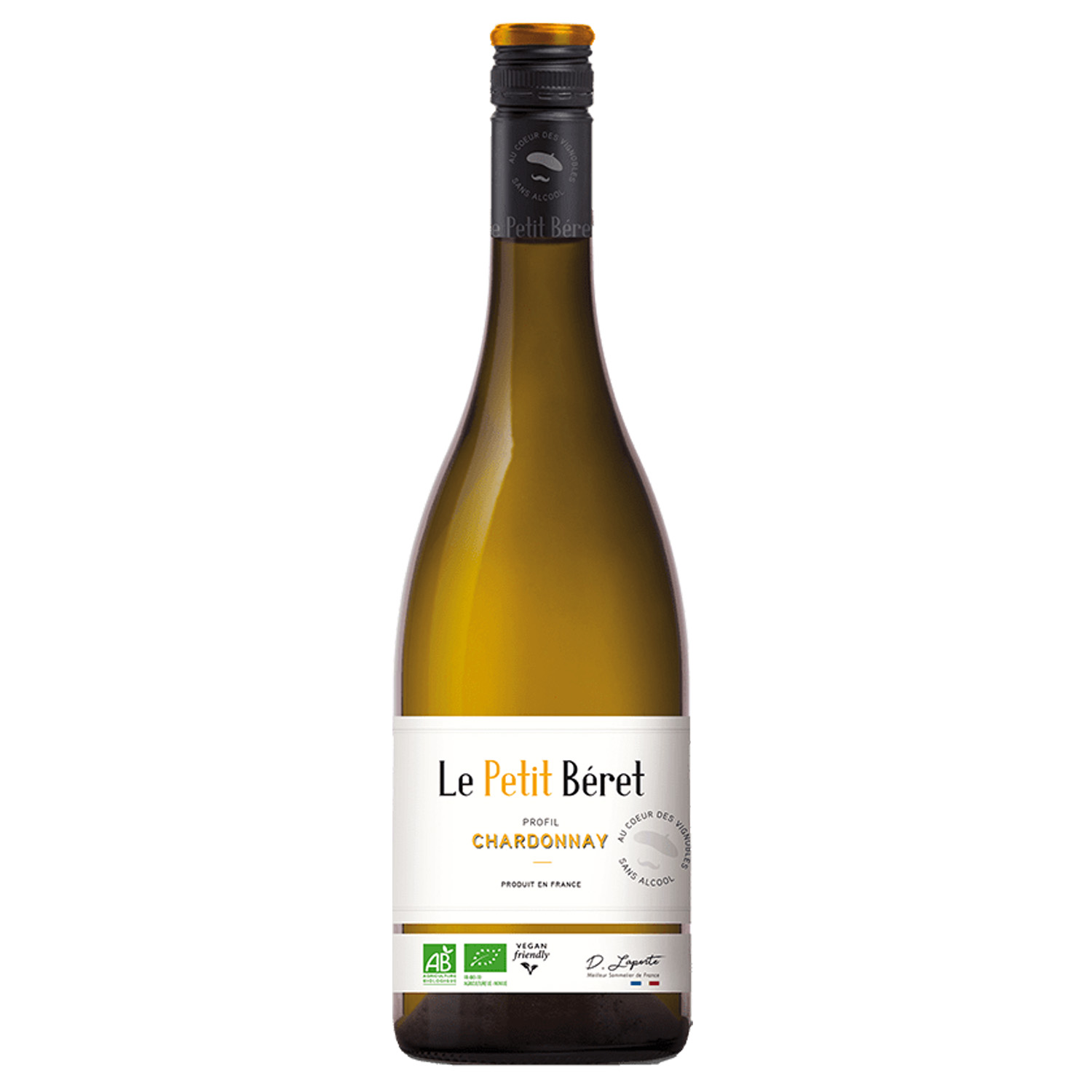 Chardonnay - Domaine Le Petit Beret - 0° - Blanc - Sans Alcool - BIO
