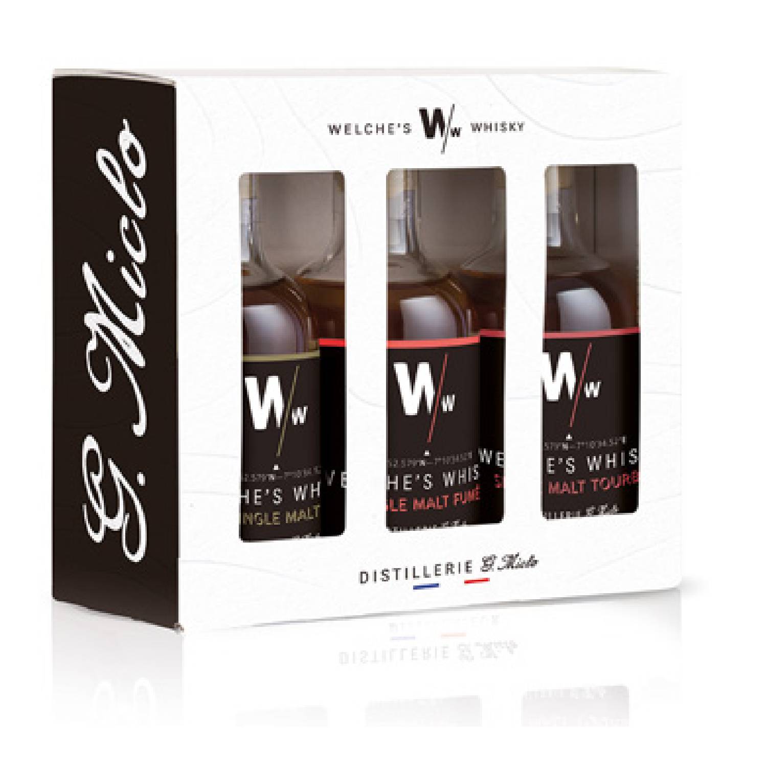 Welche\'s Whisky - Coffret découverte - Single Malt - France - Distillerie Miclo
