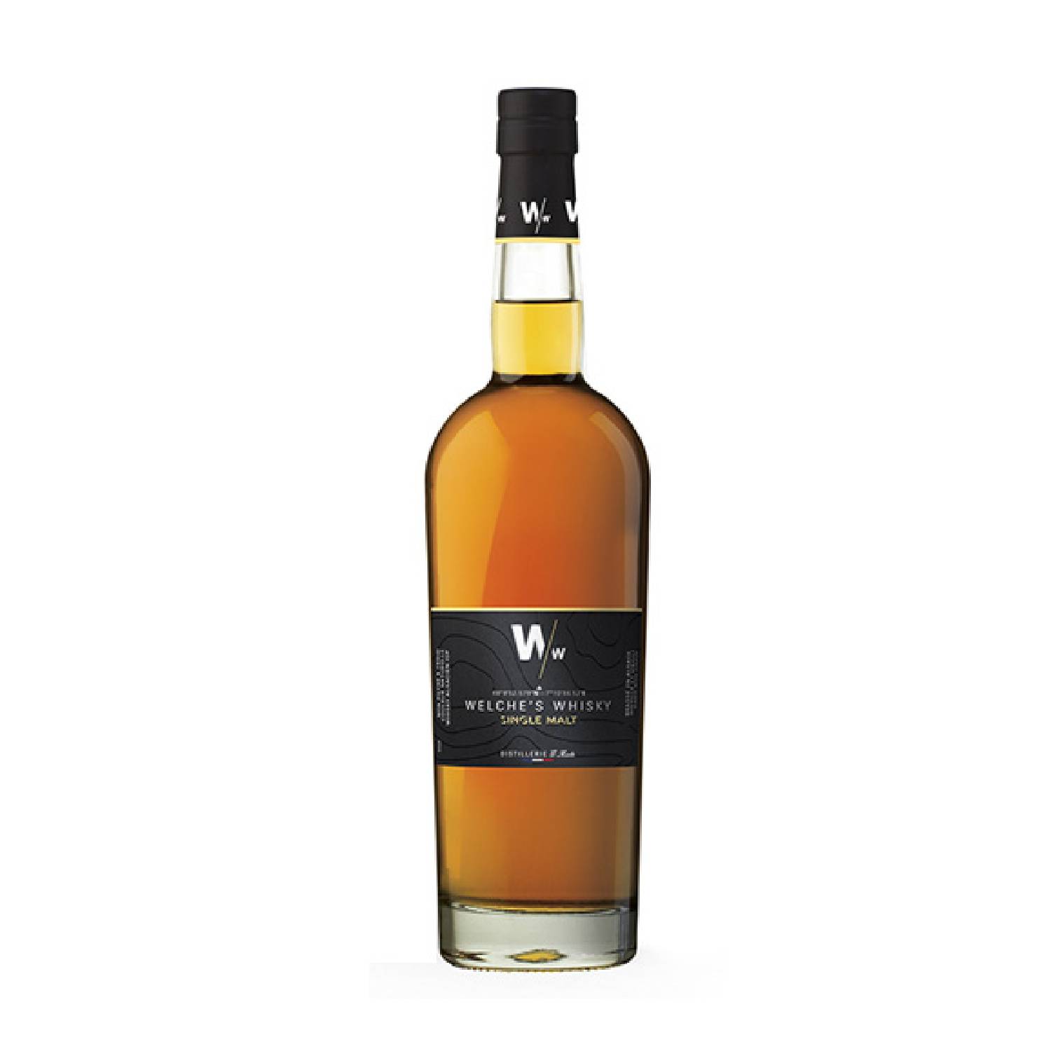 Welche\'s Whisky - Elevé en fût de Bourgogne - Single Malt - Distillerie Miclo - France - Non Tourbé