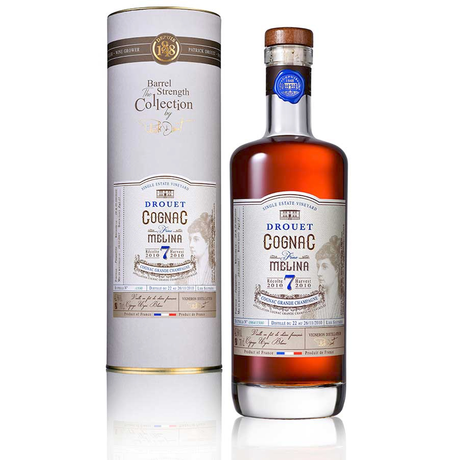 Cognac - Grande Champagne - Fine Mélina 7 ans - Maison Drouet - 42° - 70cl