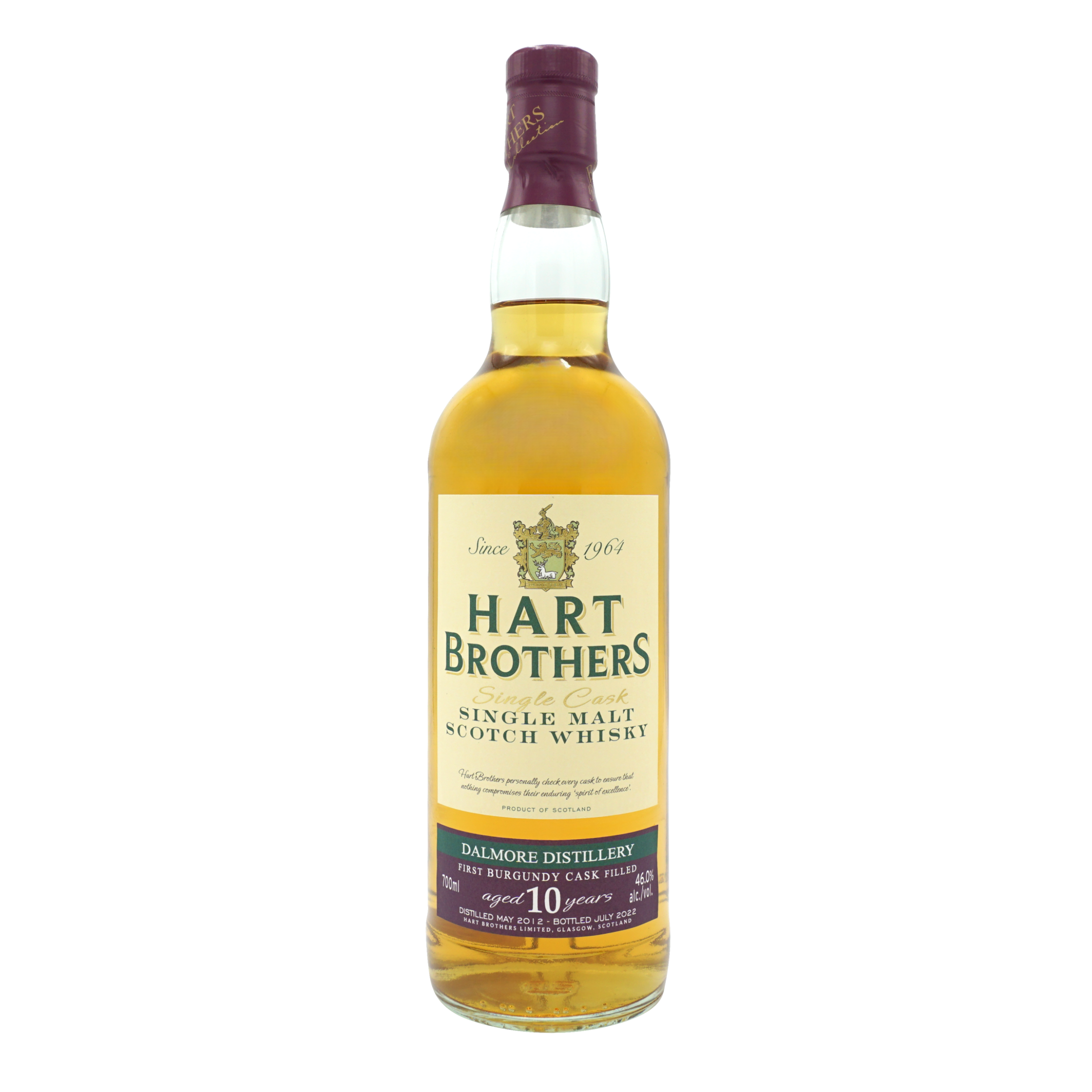 Hart Brothers Dalmore Burgundy 10 years 46%