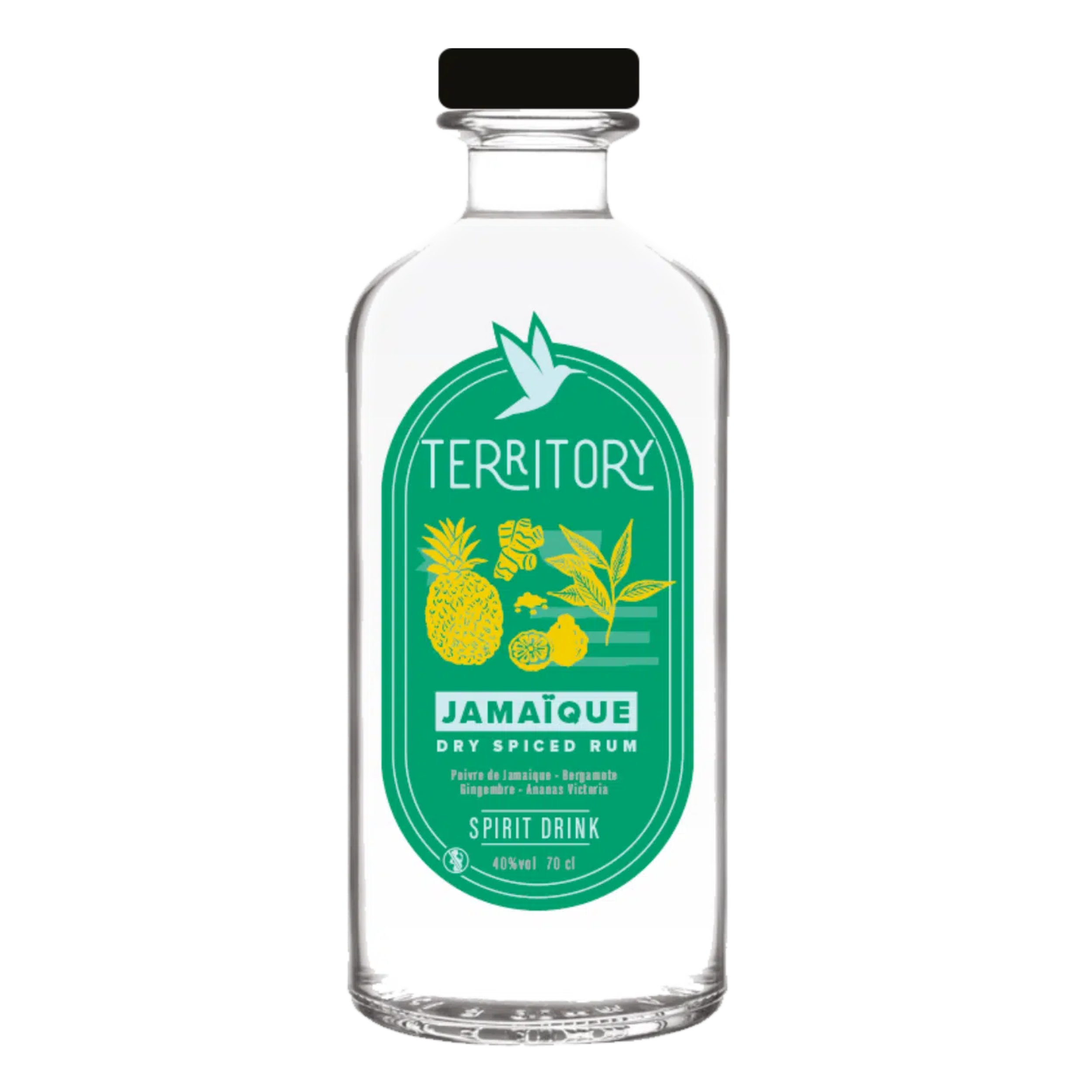 Territory - Jamaique - Dry Spiced Rum - Maison Ferroni - 40° - 70 cl