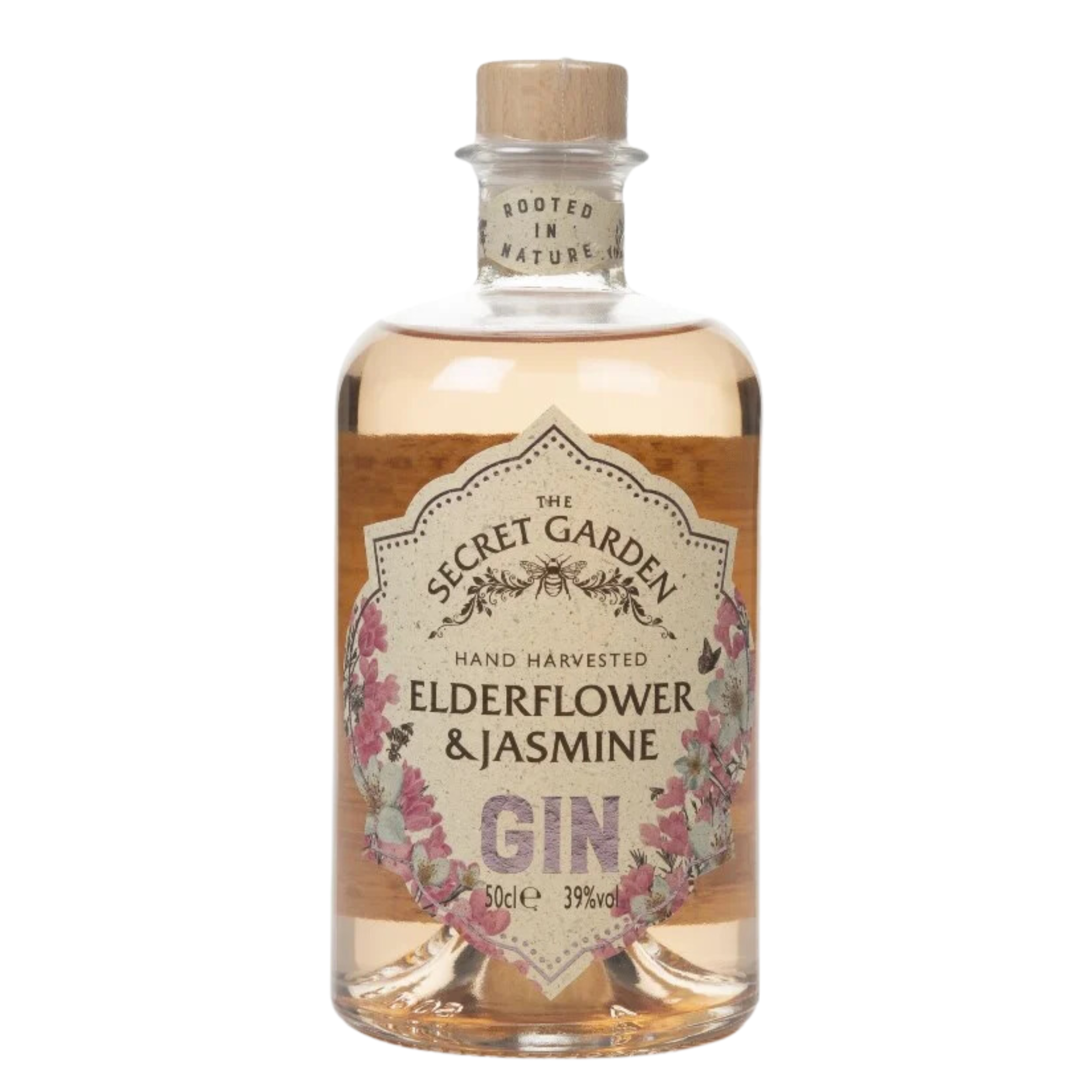 Ederflower & Jasmine Gin - The Secret Garden Distillery - 39° - 50cl