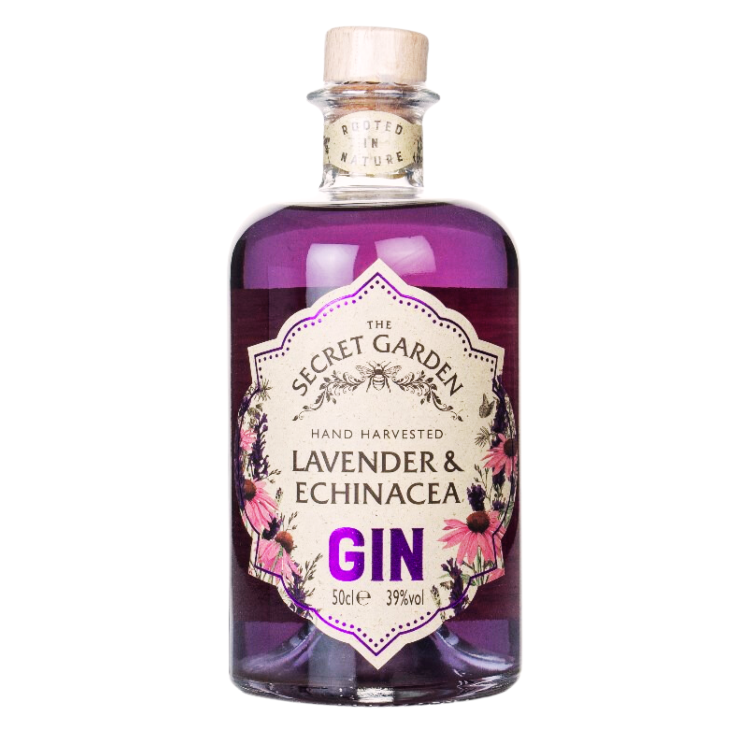Lavender & Echinacea Gin - The Secret Garden Distillery - 39° - 50cl