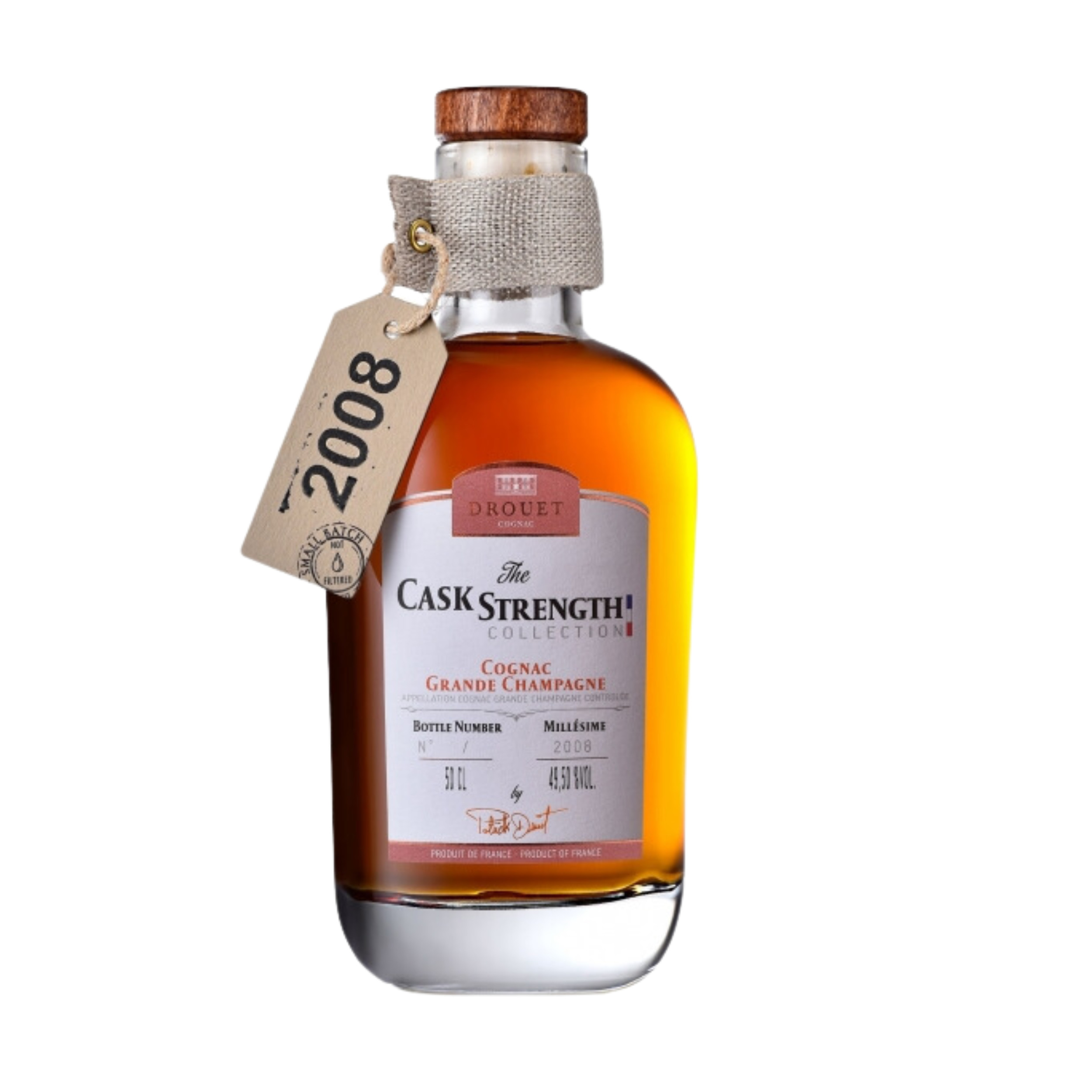 Cognac - Cask Strength - Grande Champagne - 2008 - Maison Drouet - 46° - 50 cl