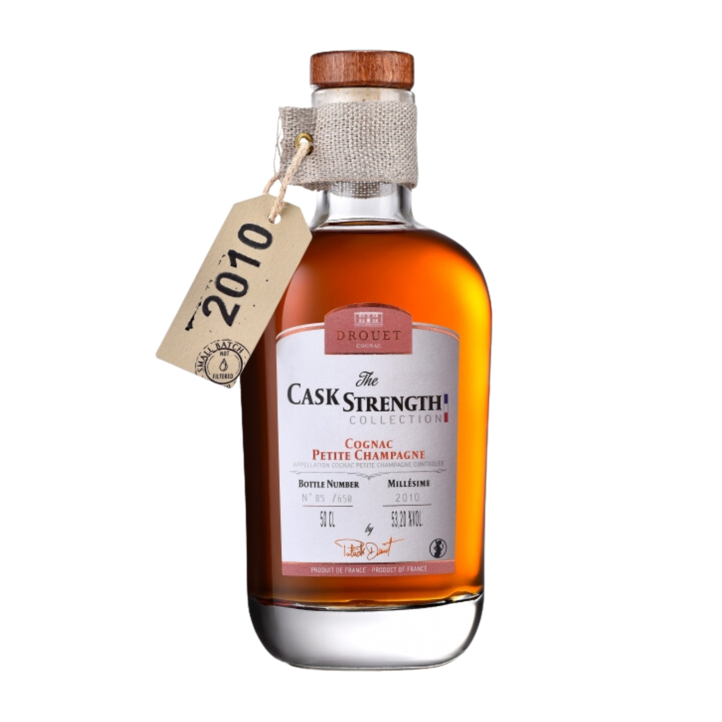Cognac - Cask Strength - Petite Champagne - 2010 - Maison Drouet - 53,2° - 50 cl