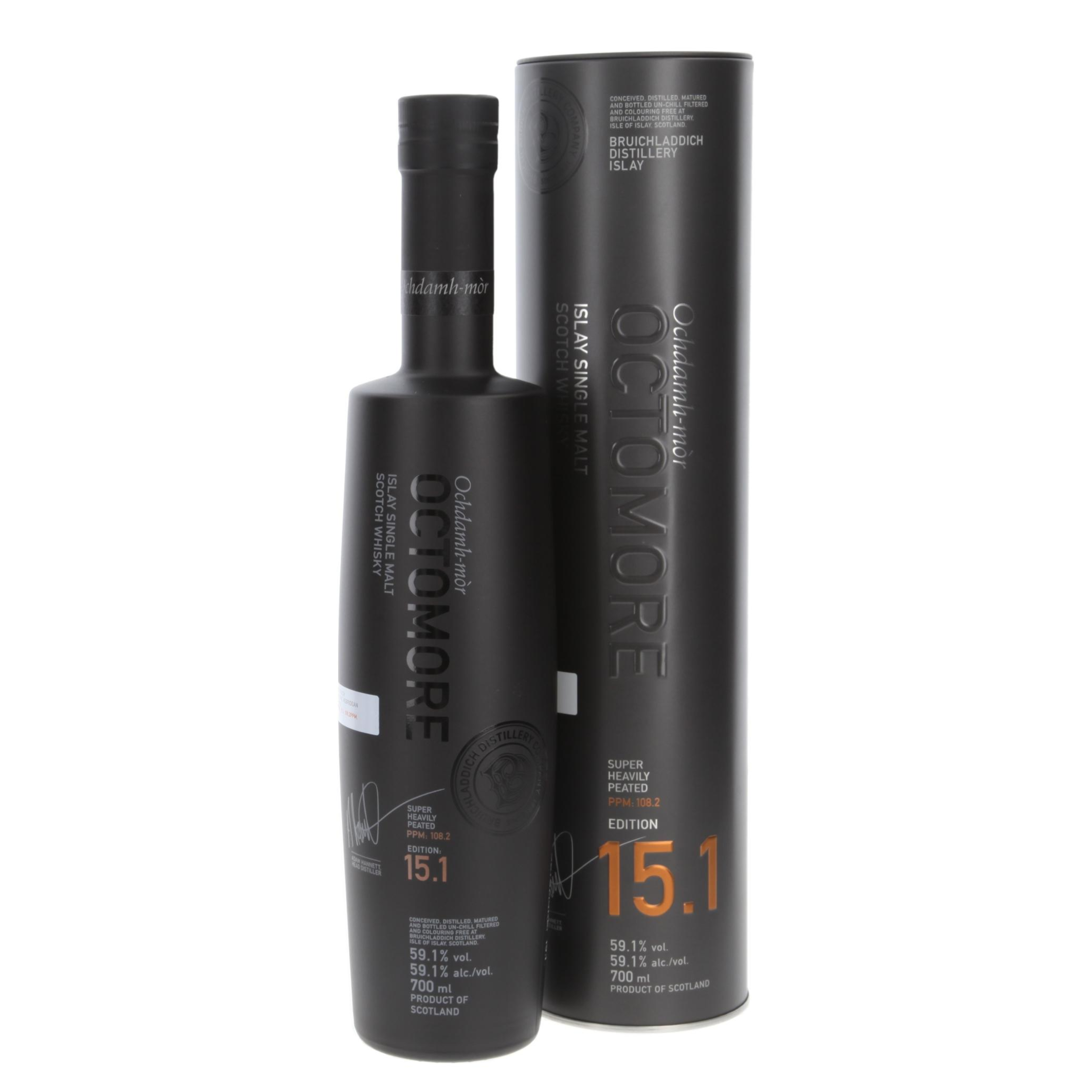 Octomore - 15.1 - Super Heavily Peated - 70cl - 59,10°