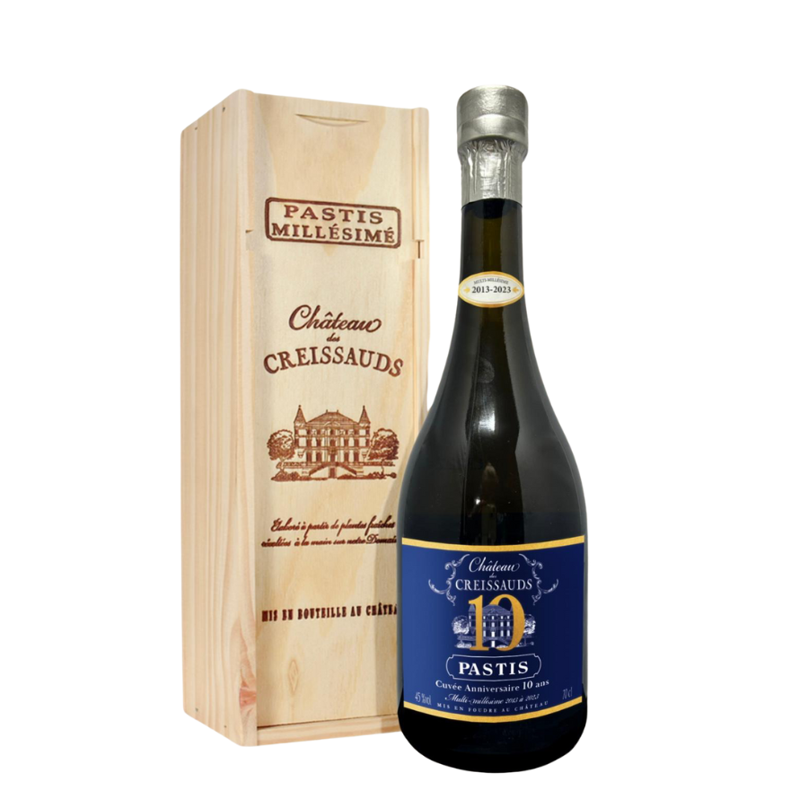 Pastis - Château des Creissauds - Edition anniversaire - 2023 - 70cl - 45°