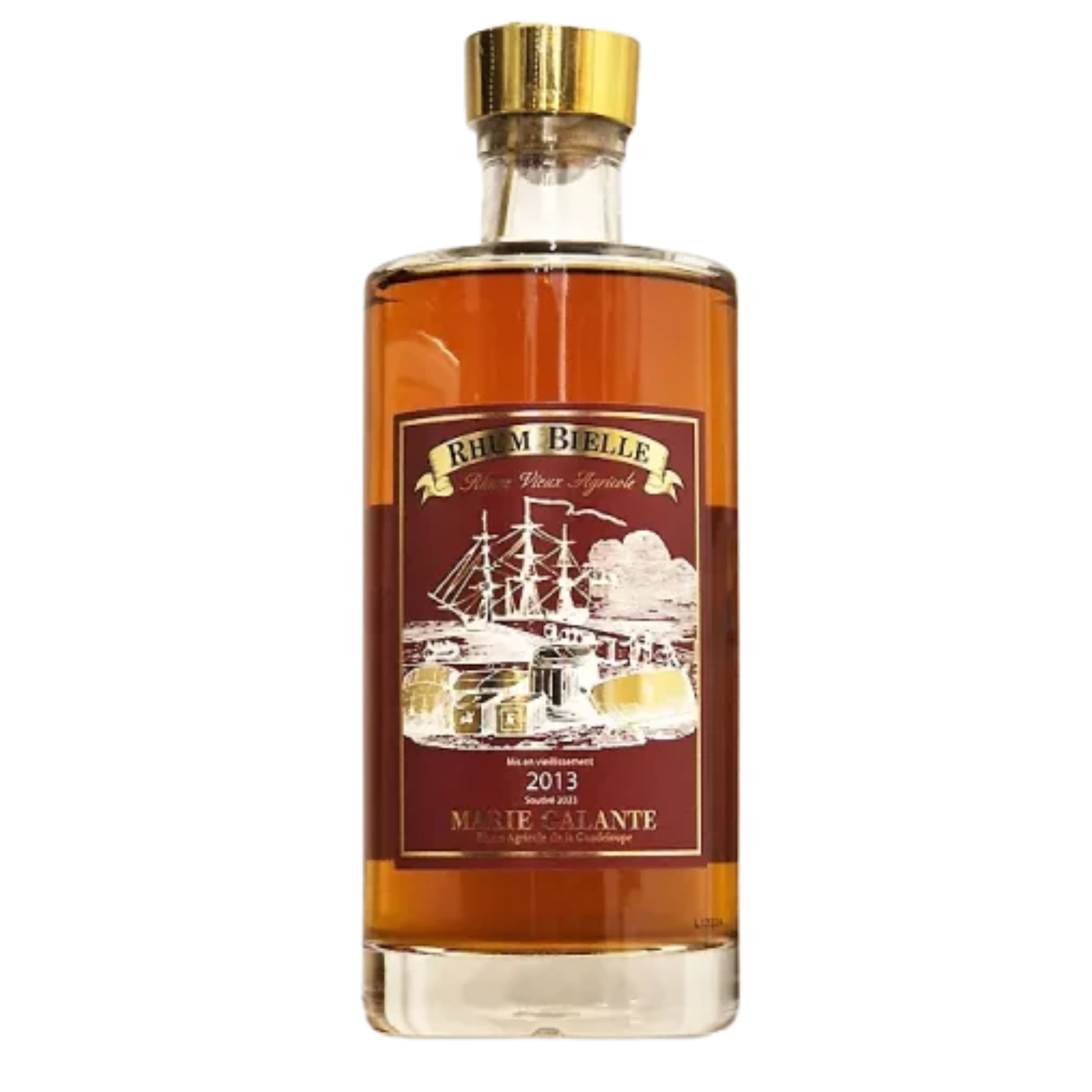 Rhum Agricole - Rhum Bielle - 2013 - Soutiré en 2023 - Guadeloupe - 45°