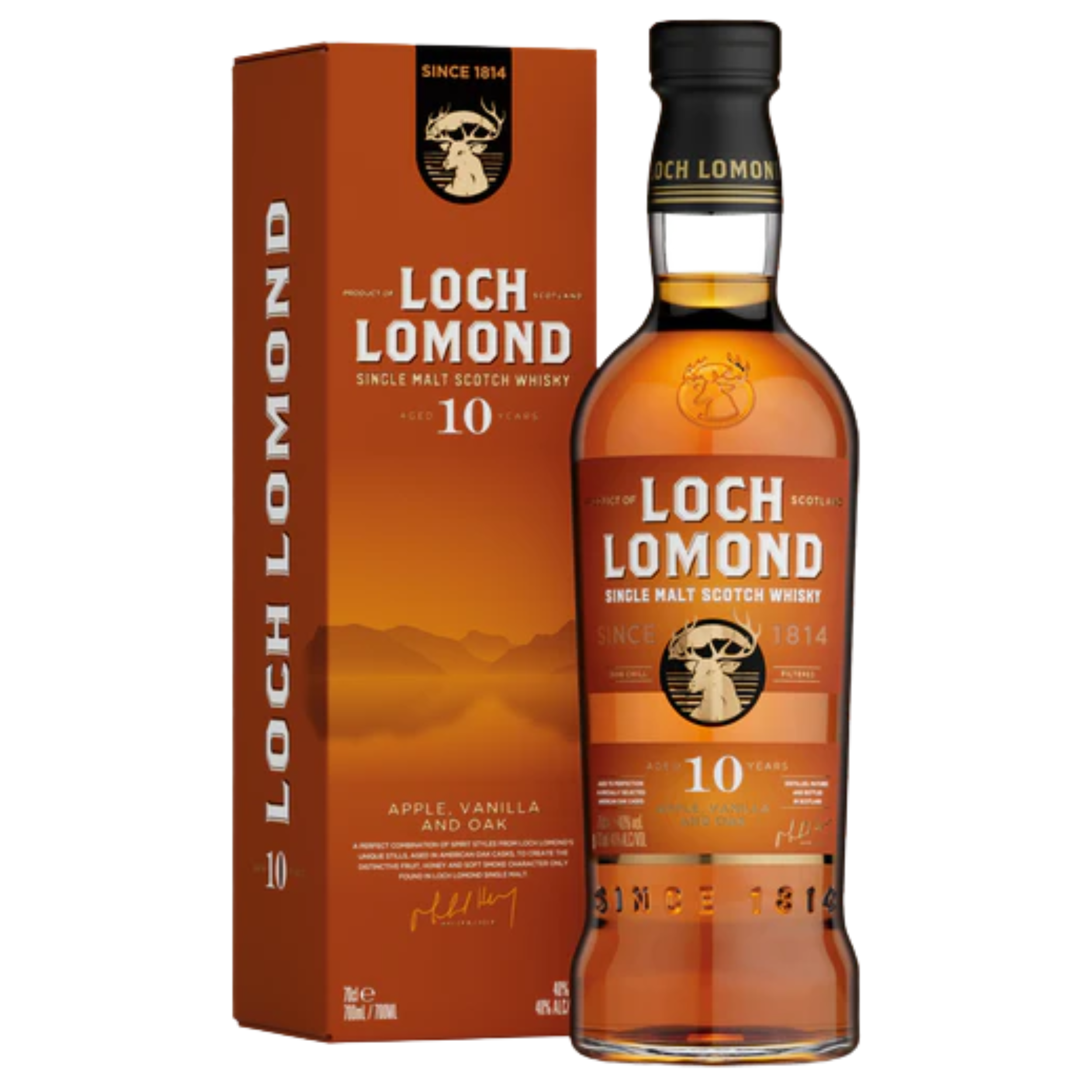 Whisky - Loch Lomond - 10y - Ecosse - 40° - 70 cl