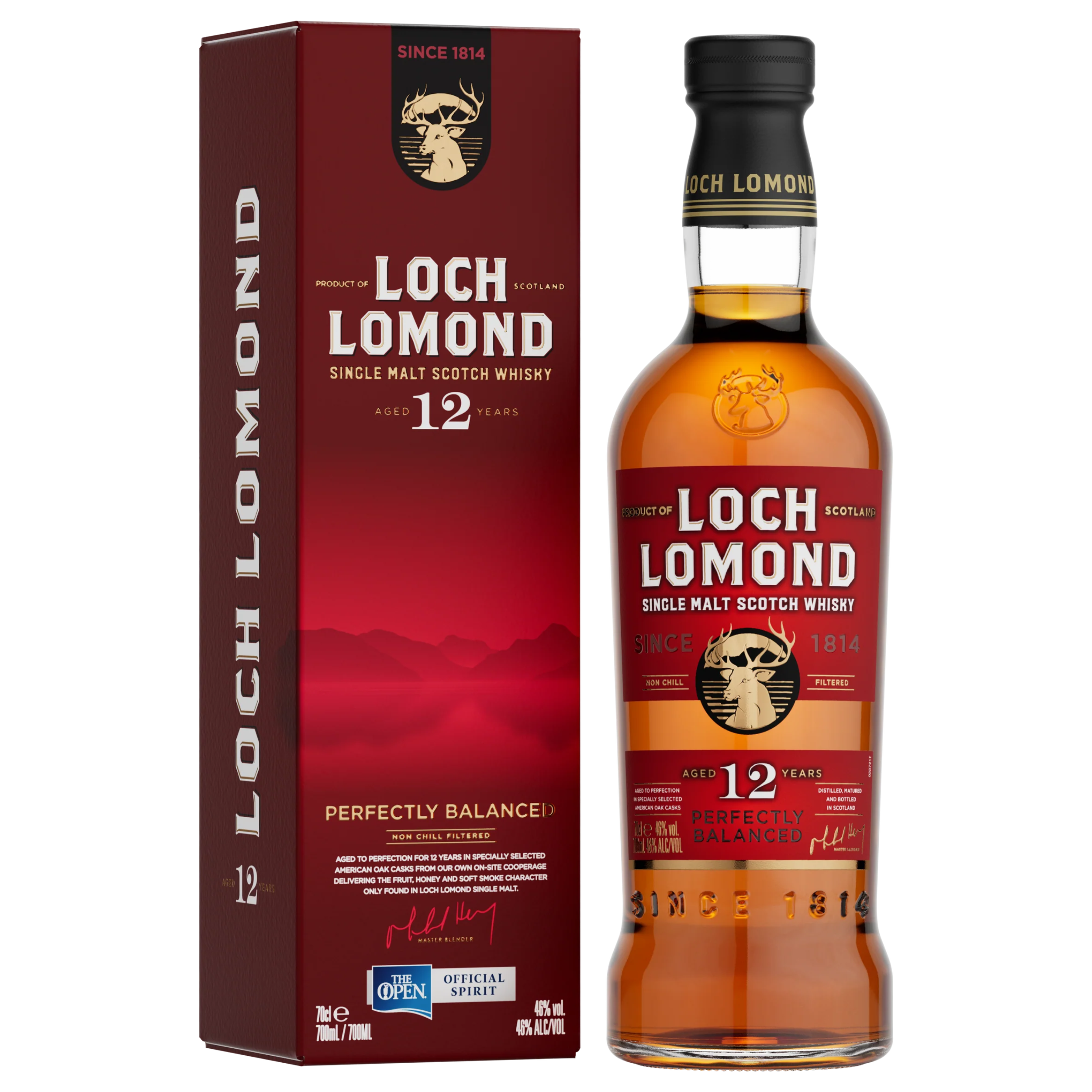 Whisky - Loch Lomond - 12y - Ecosse - 46° - 70 cl