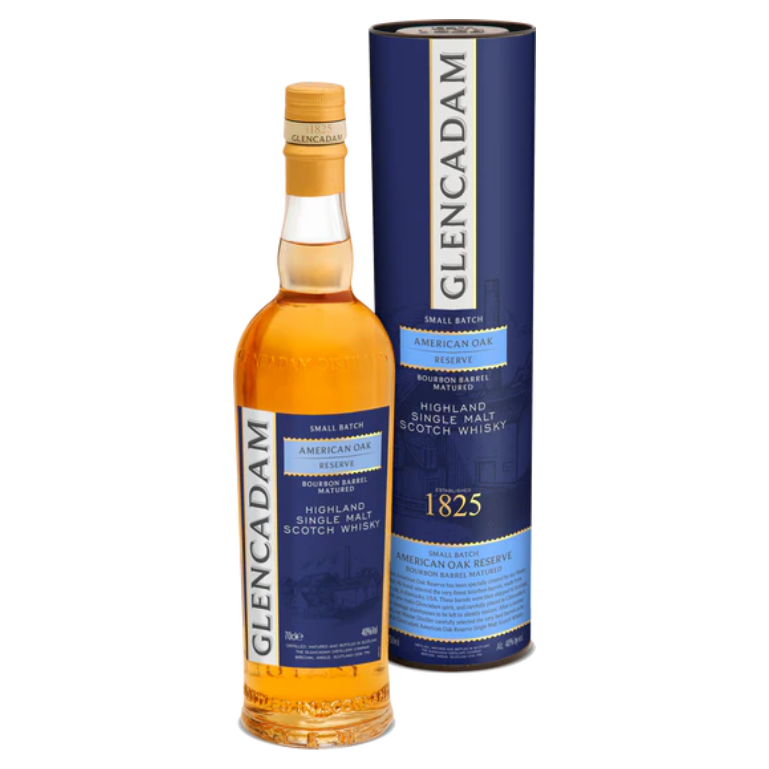Whisky - Glencadam - American Oak - Ecosse - 40° - 70 cl