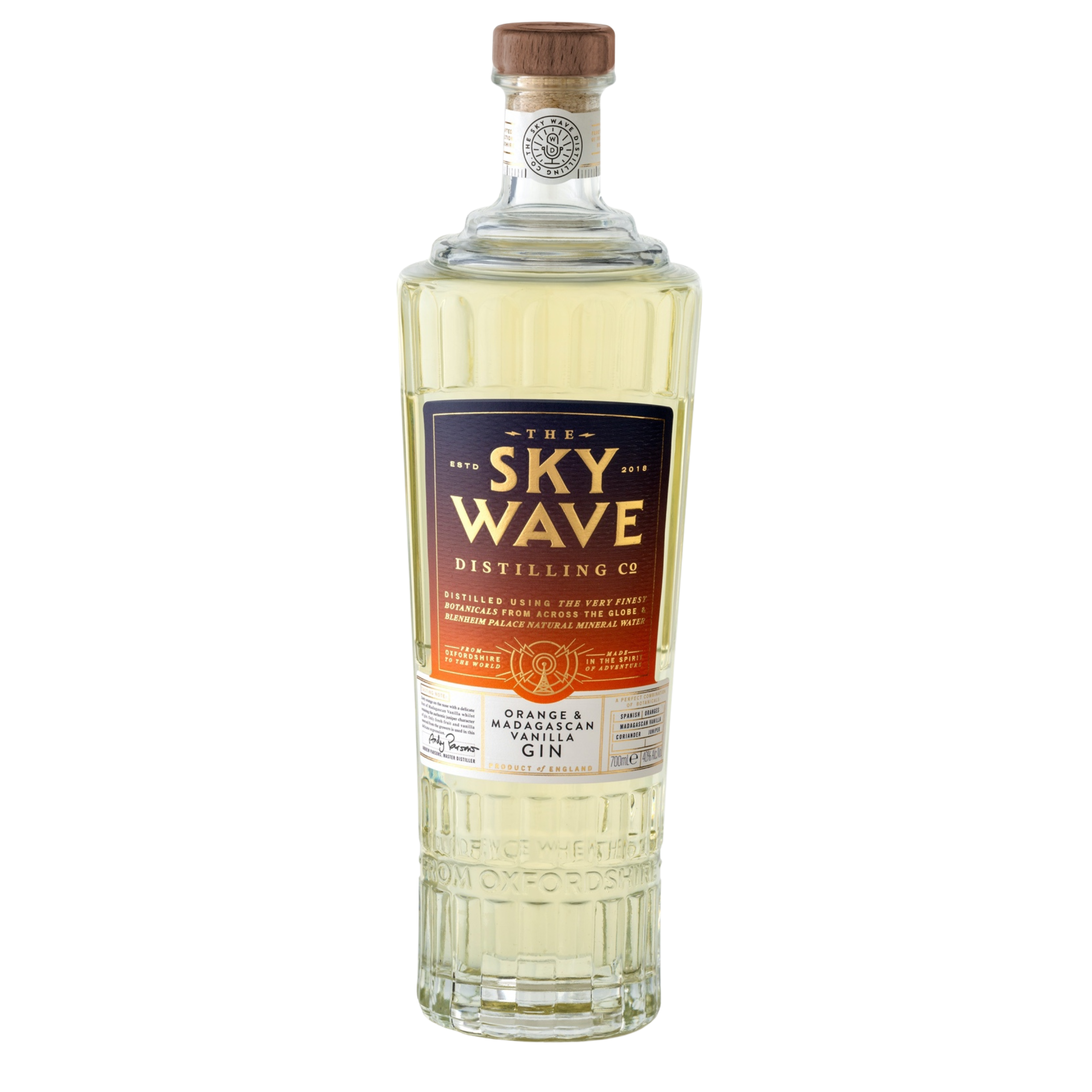 Gin - Sky Wave Orange & Vanila - 40° - 70cl