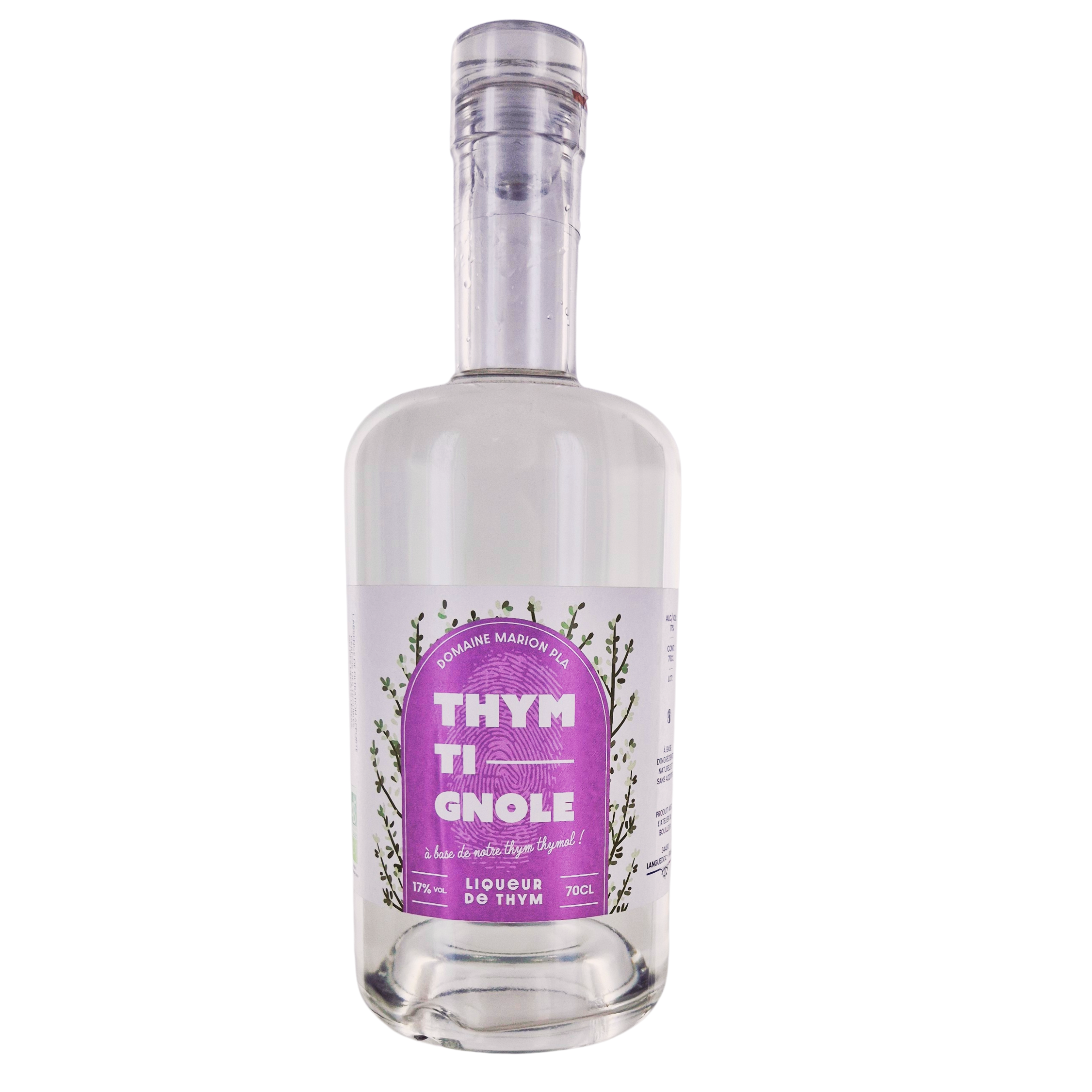 Liqueur de Thym - Thym-ti-gnole - Domaine Marion Pla - BIO - 17°