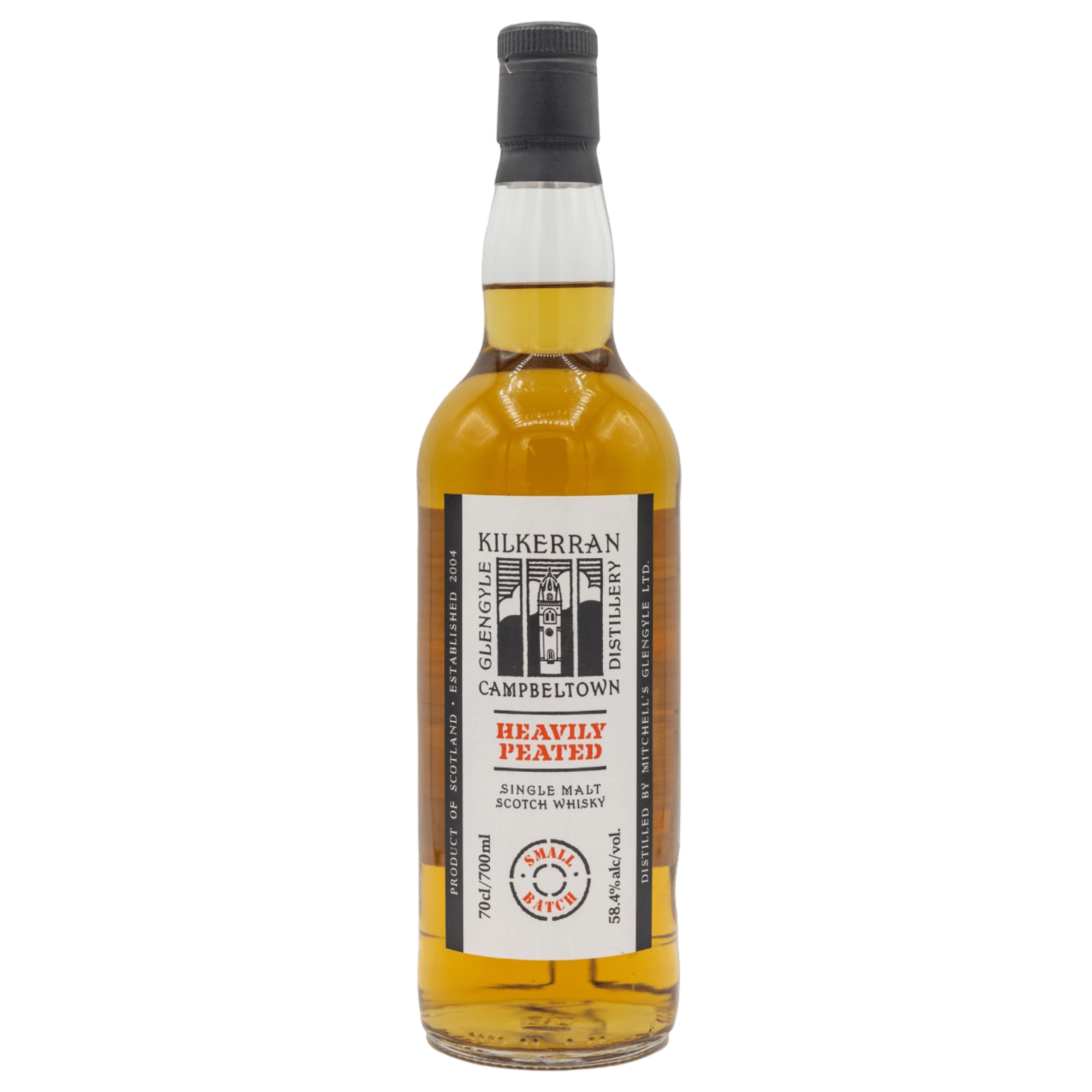 Whisky - Heavily Peated – Kilkerran 70 cl -58,4 %