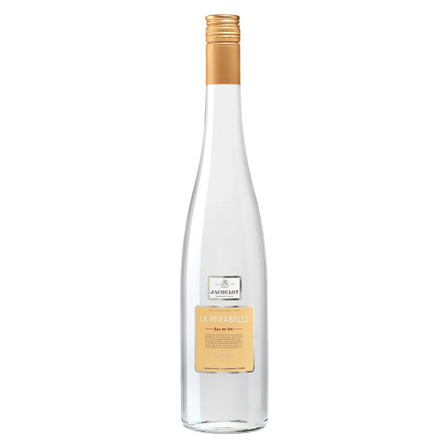 Eau de vie – Mirabelle - Maison Jacoulot - 45° - 70 cl