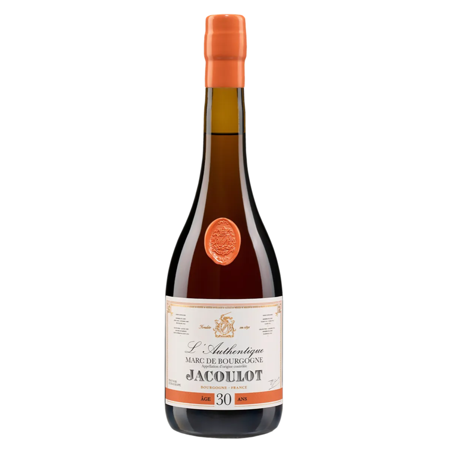 Marc de Bourgogne - L\'Authentique - 30 Ans - Jacoulot - 70cl - 43°
