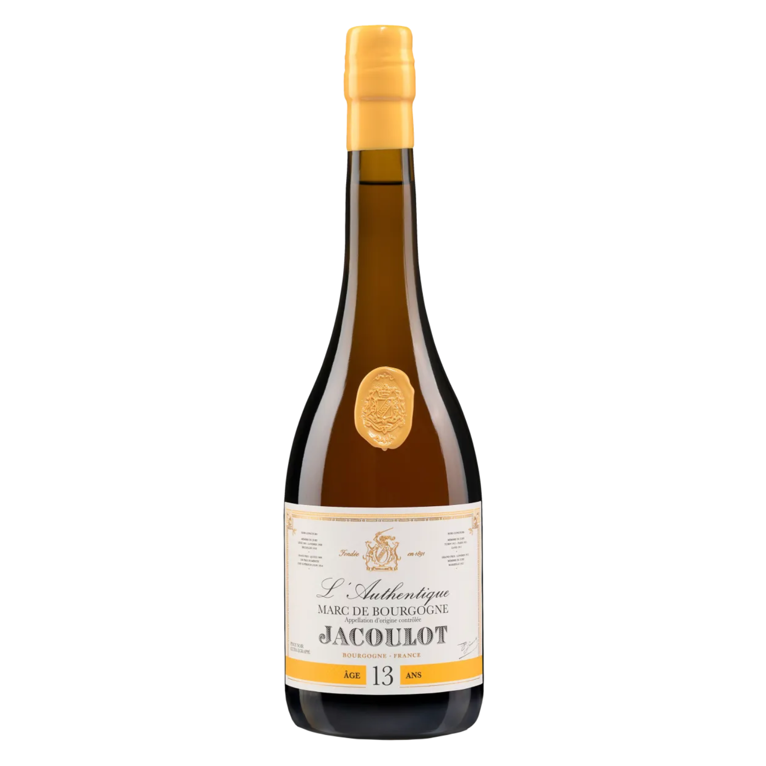 Marc de Bourgogne - L\'Authentique - 13 Ans - Jacoulot - 70cl - 45°