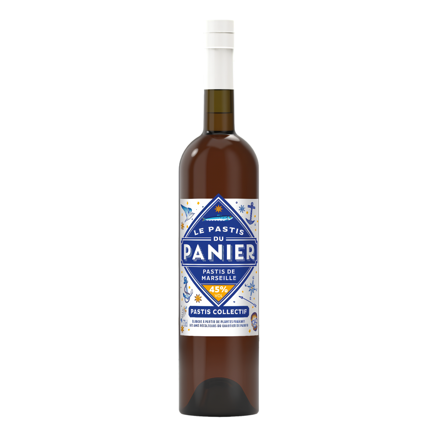 Pastis du Panier - 45° - 70cl - Maison Ferroni