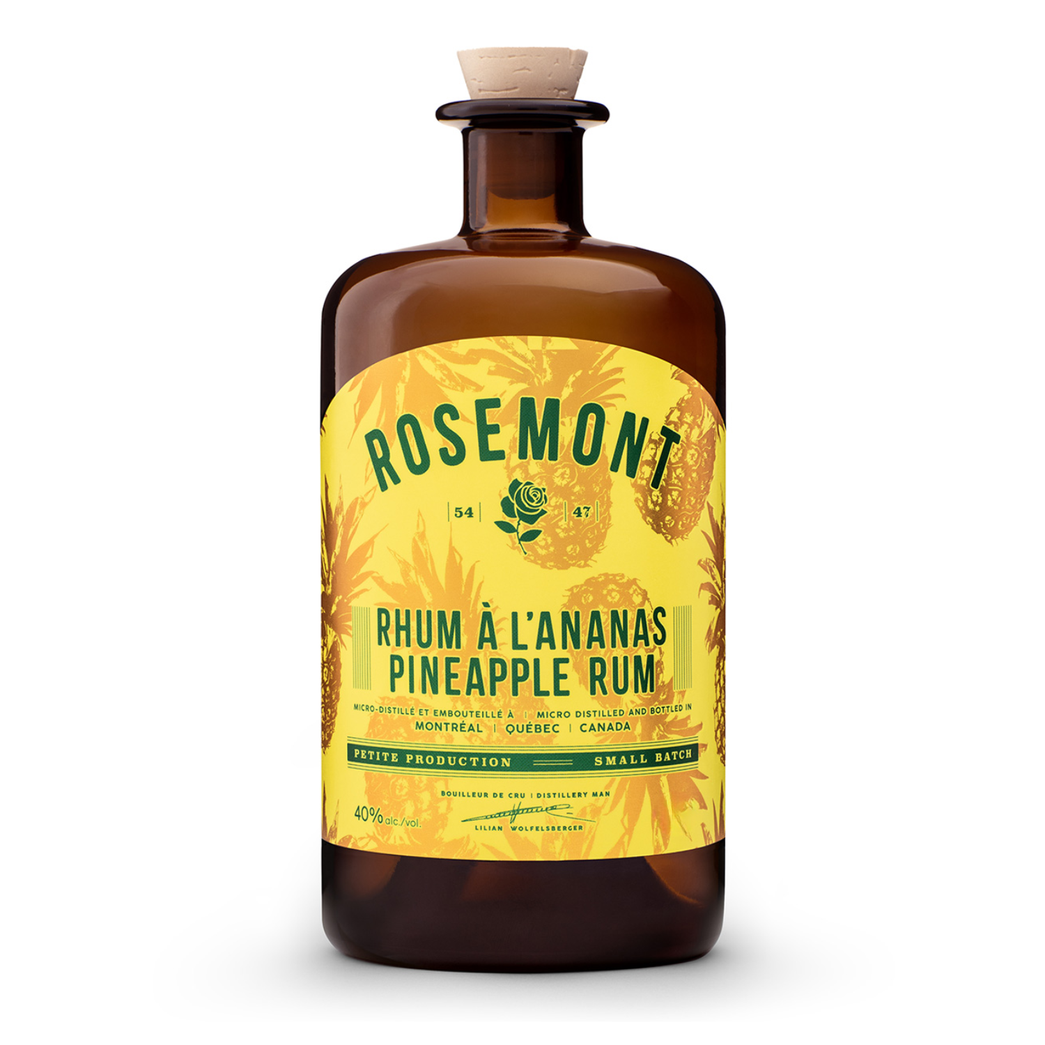 Rhum ananas - Rosemont - 40° - 70cl