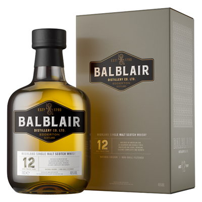 Whisky - Balblair 12 ans - Single Malt - 46° - 70cl