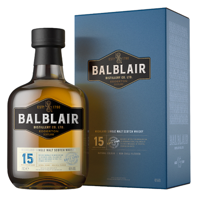 Whisky - Balblair 15 ans - Single Malt - 70cl - 46°