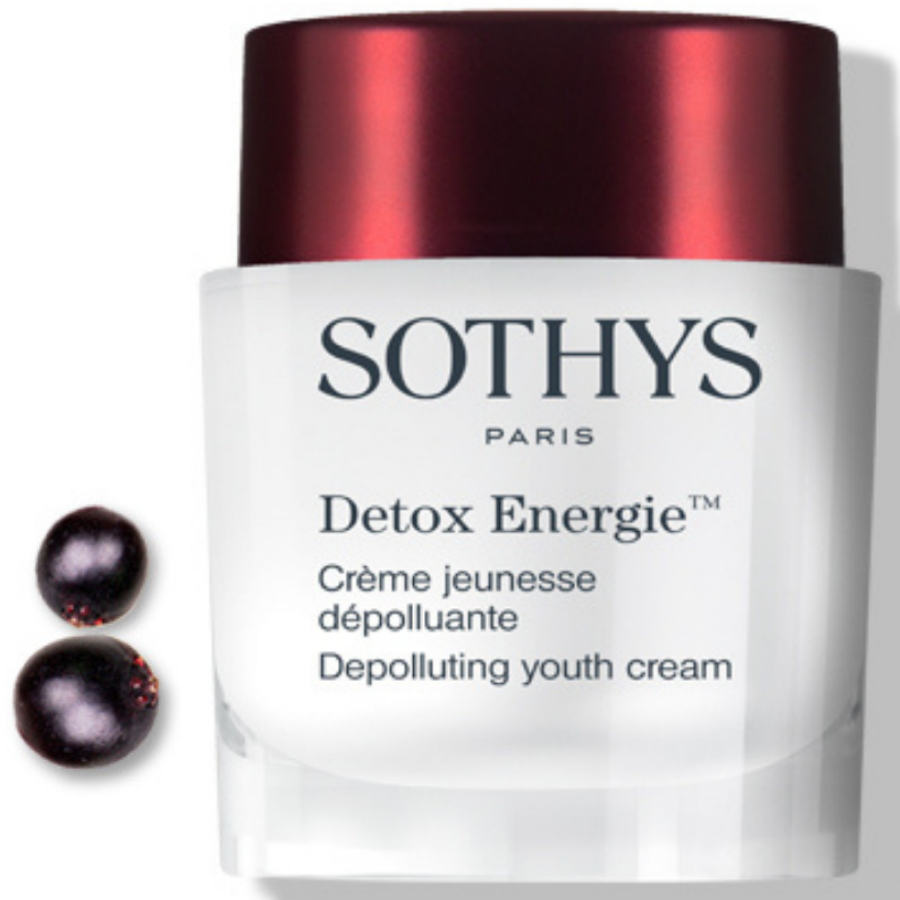 Crème jeunesse dépolluante* Sothys - Détoxifier, énergiser et ré-équilibrer