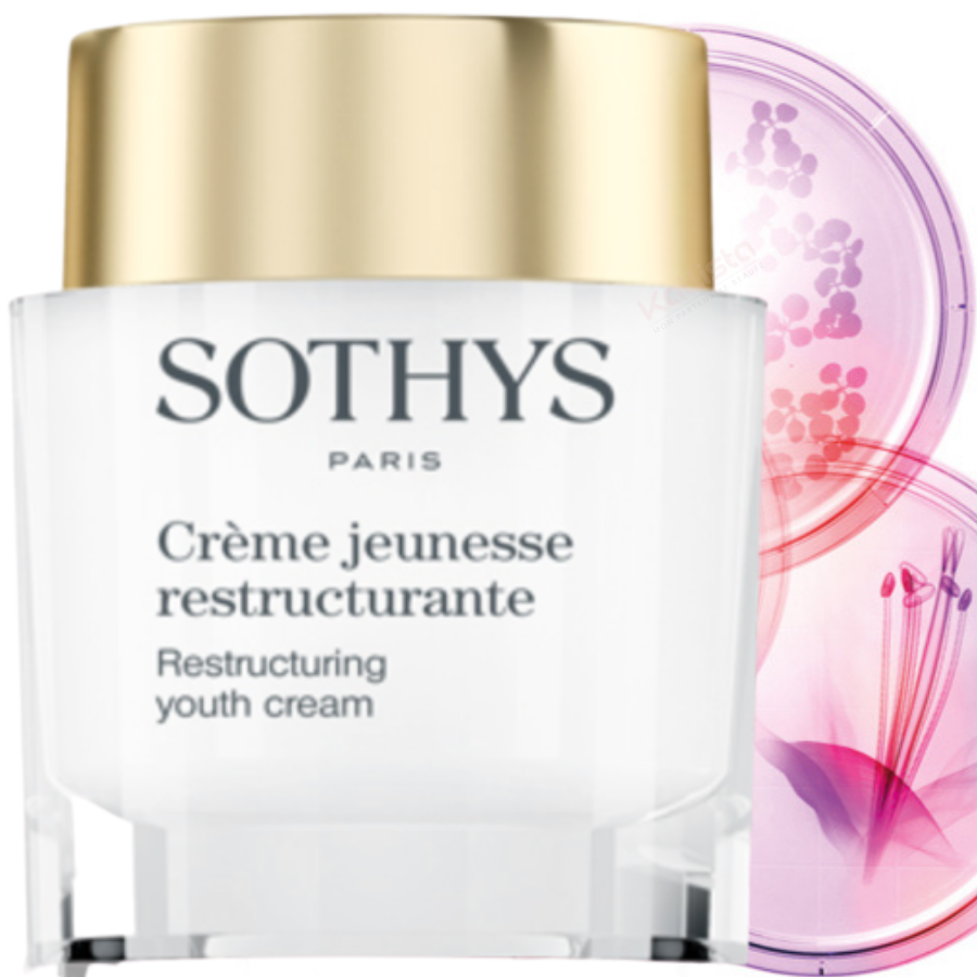 Crème jeunesse restructurante Sothys - Crème anti relâchement, taches et rides