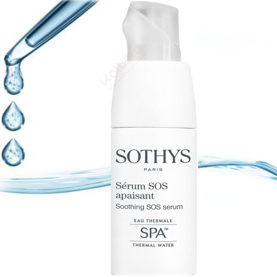 Sérum SOS apaisant Sothys - Soin visage peaux sensibles