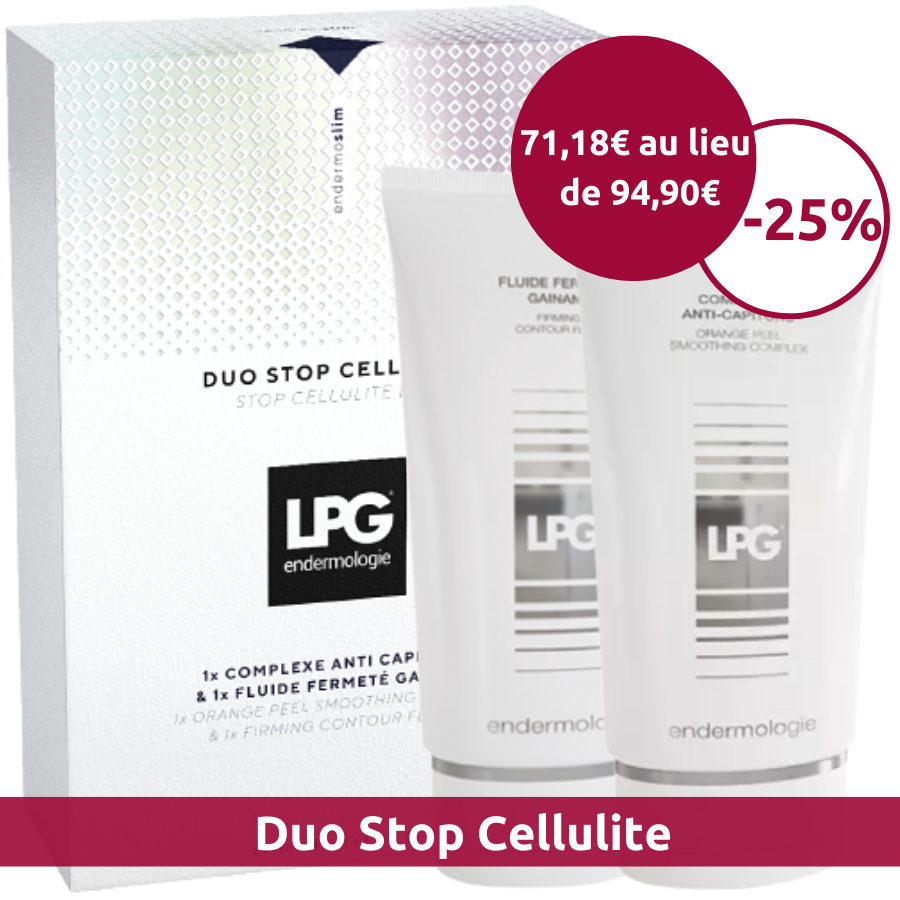 Pack duo LPG Stop Cellulite à -25% : Complexe Anti-Capitons & Fluide Fermeté Gainant