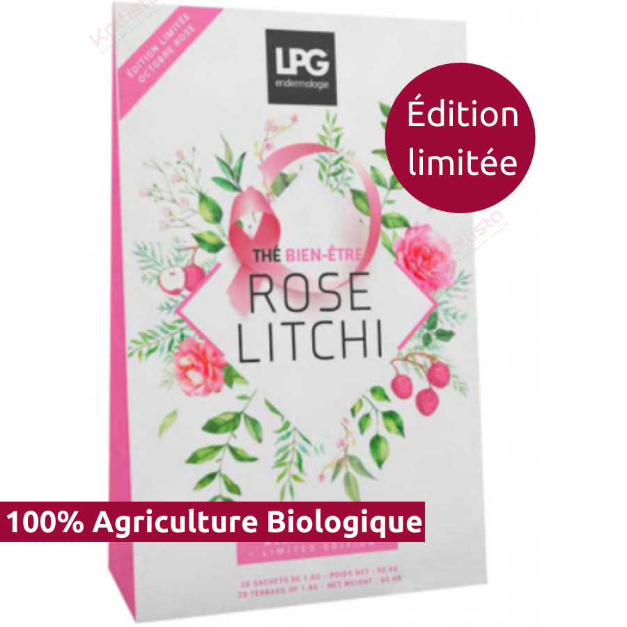 Thé Bien-Être Rose & Litchi LPG - Edition limitée Octobre Rose