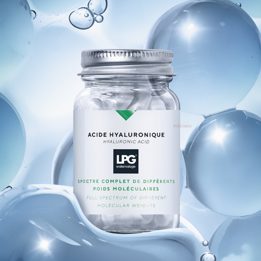 LPG Acide Hyaluronique - Complément Alimentaire - Réhydrate, lisse et repulpe - Cure 28 gélules, 28 jours