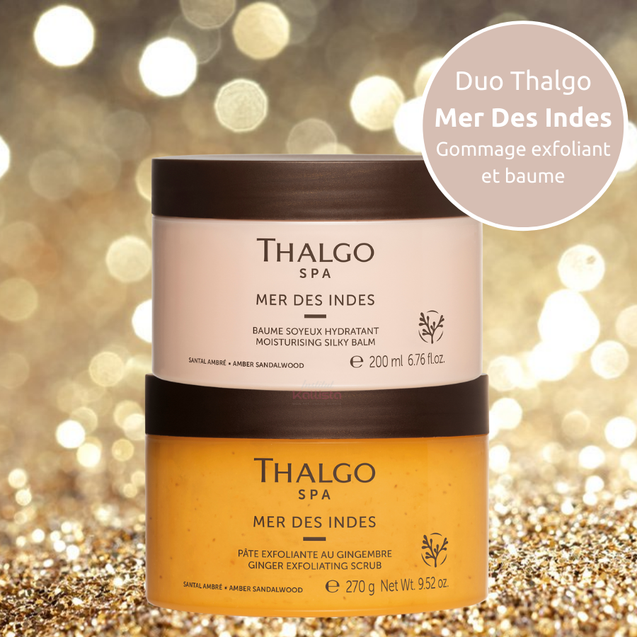 Duo Corps Thalgo - Mer Des Indes - Gommage et Baume hydratant