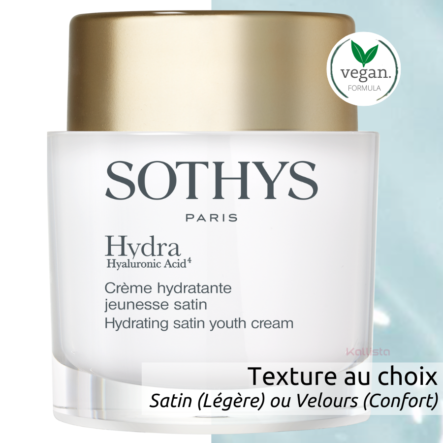 Sothys Hydra 4Ha ™ - Crème hydratante Jeunesse : Soin visage hydratant