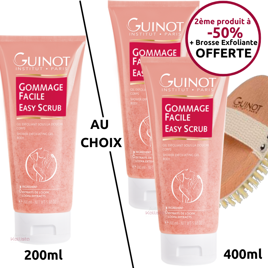Gommage corps Guinot - Gommage Facile à grains