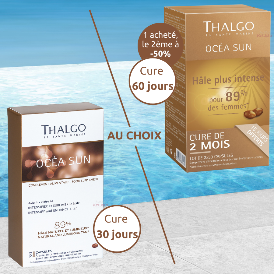Océa Sun Thalgo - Complément Alimentaire - Intensifier et sublimer le hâle