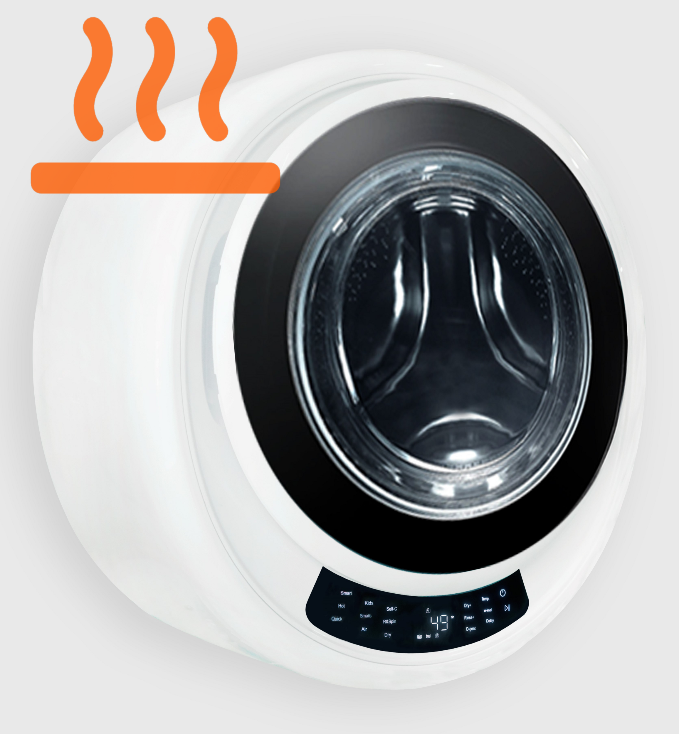 Mini machine lavante SECHANTE chargement frontal 3kg Trans