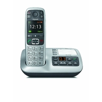 Gigaset E560A Téléphone DECT sans fil Argent
