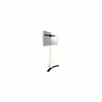 Erard 044661 Colonne pour Ecran 40''-65'' Noir/Blanc