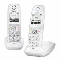 Gigaset AS405 Duo Téléphone sans Fil DECT/GAP Blanc