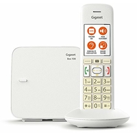 Téléphone Fixe sans Fil Gigaset E370 Solo Blanc