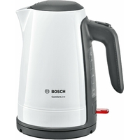 Bosch twk6 a011 Bouilloire Comfort Line, fonction de 1 tasses, arrêt automatique  à vapeur, Filtre anti-calcaire entnehmen, 2400 W, Blanc/Gris foncé