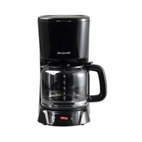 Brandt CAF1318 Cafetière Inox Noir 28,8 x 18,6 x 35 cm