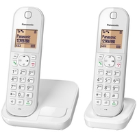 Panasonic KX-TGC412 Téléphone sans fil Dect Blanc