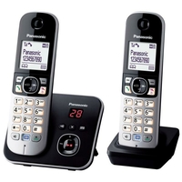 Panasonic KX-TG6822 Téléphones Sans fil Répondeur Ecran