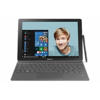 Samsung Galaxy Book écran tactile Full HD 10,6" Noir (Intel Core M3, SSD 64 Go, RAM 4 Go, Windows 10, Wi-Fi) + Stylet S Pen + Housse Clavier