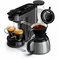 PHILIPS SENSEO Switch Machine à café à dosettes et filtre grise HD6591/21