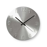 Nedis CLWA009MT30 Horloge Rond Aluminium Diamètre 30 cm